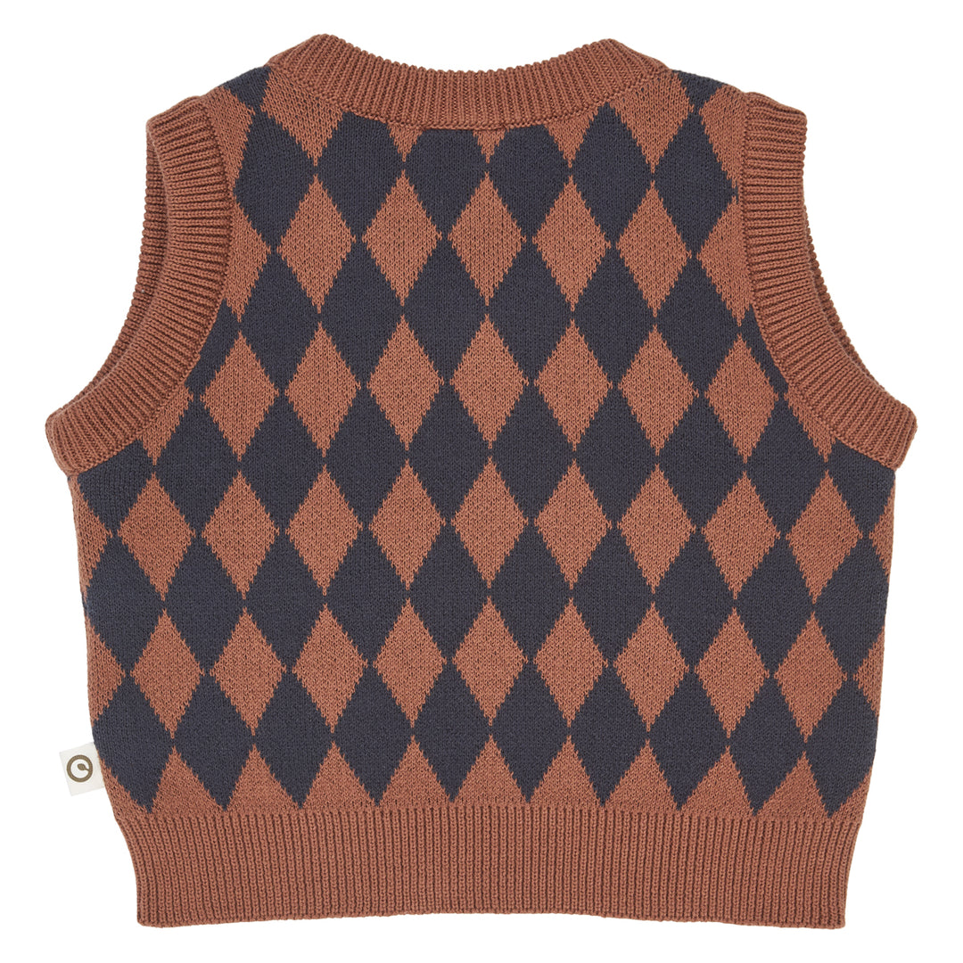müsli Baby Pullunder L_S Tee Root 019122804