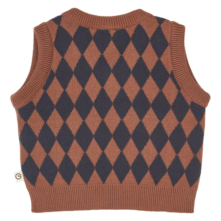 müsli Baby Pullunder L_S Tee Root 019122804