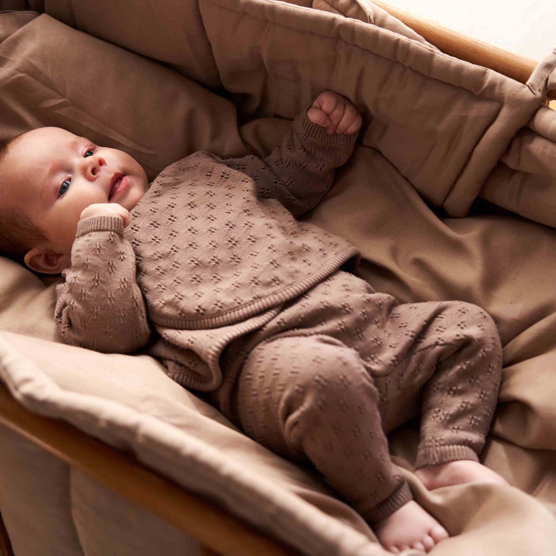 müsli Baby Strickhose Pants Walnut 017080802