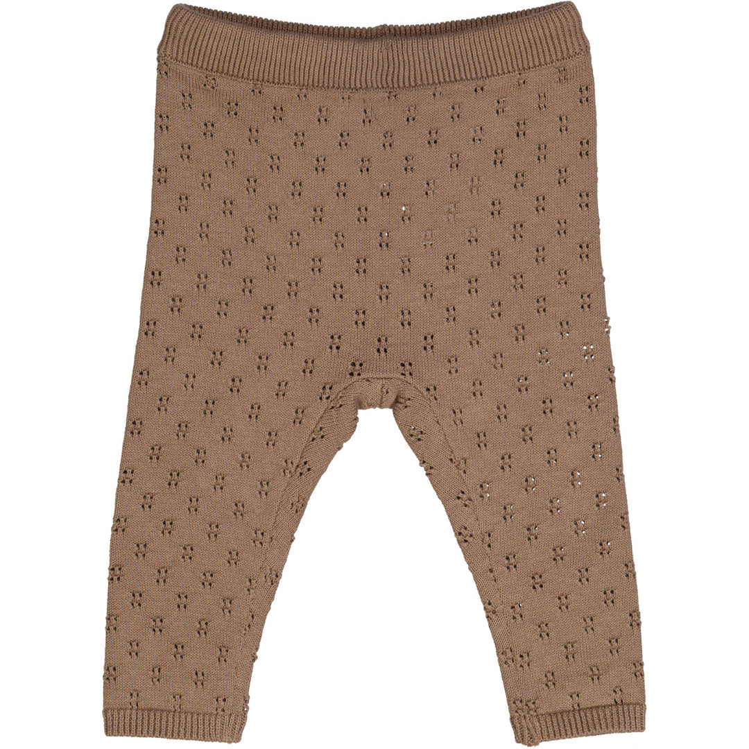 müsli Baby Strickhose Pants Walnut 017080802