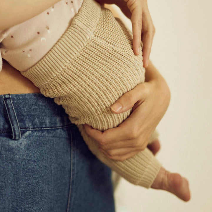 müsli Baby Strickhose Pants Oat 013040401