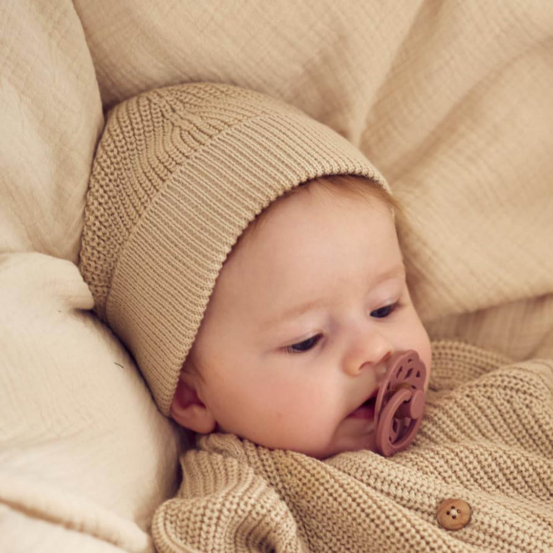 müsli Baby Strickmütze Headwear Oat 013040401