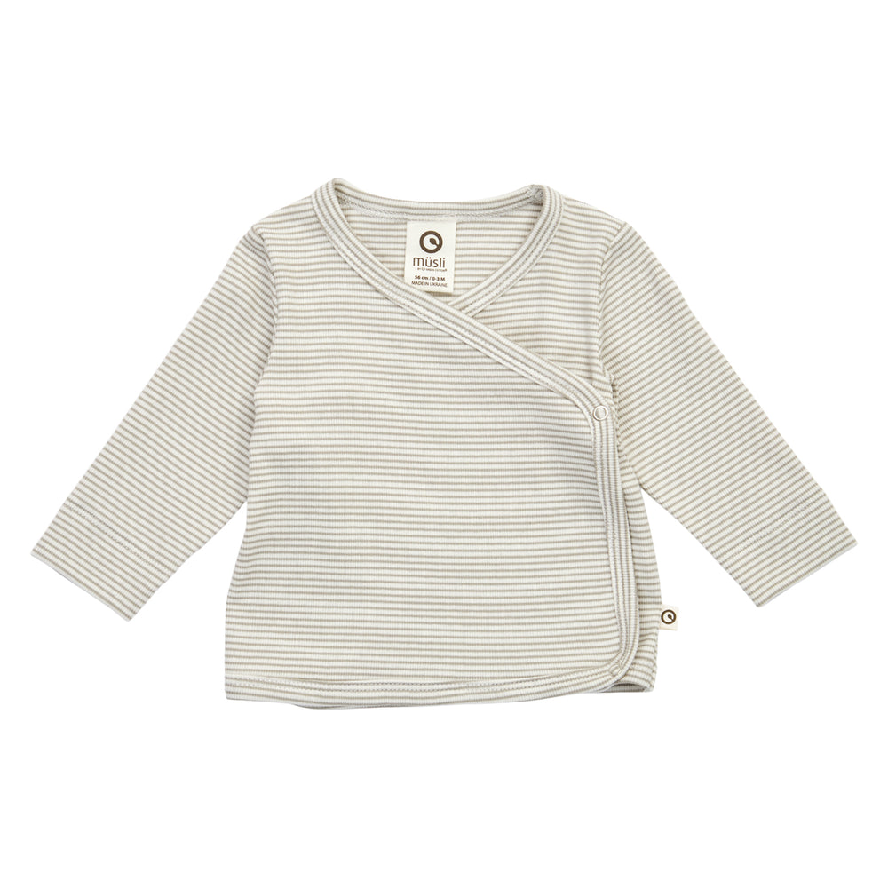 müsli Baby Wickeljacke Cardigan Balsam cream/ Walnut 690000343