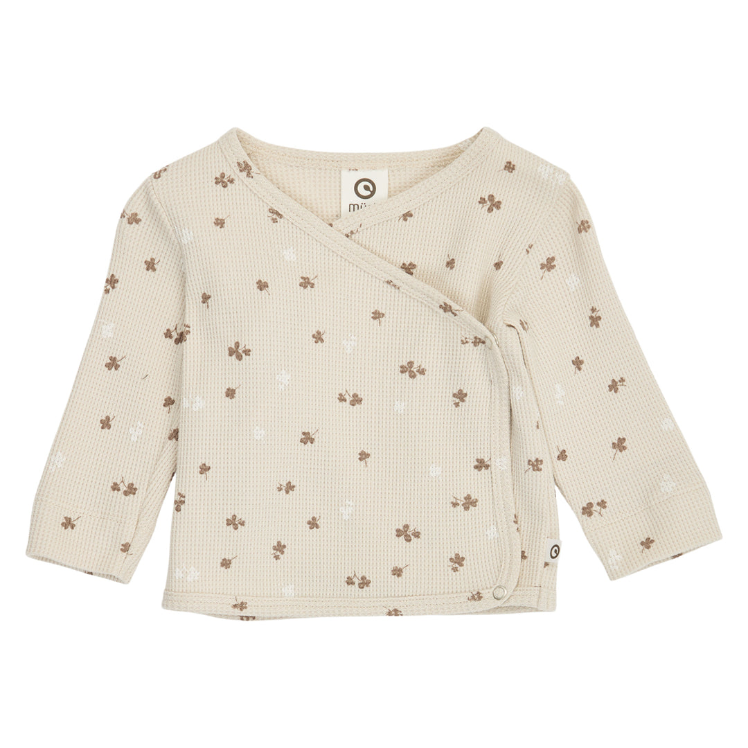 müsli Baby Wickeljacke Cardigan Oat/ Balsam cream/ Walnut 690000344