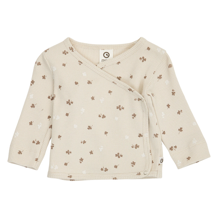 müsli Baby Wickeljacke Cardigan Oat/ Balsam cream/ Walnut 690000344