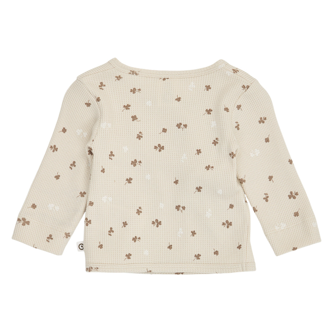 müsli Baby Wickeljacke Cardigan Oat/ Balsam cream/ Walnut 690000344