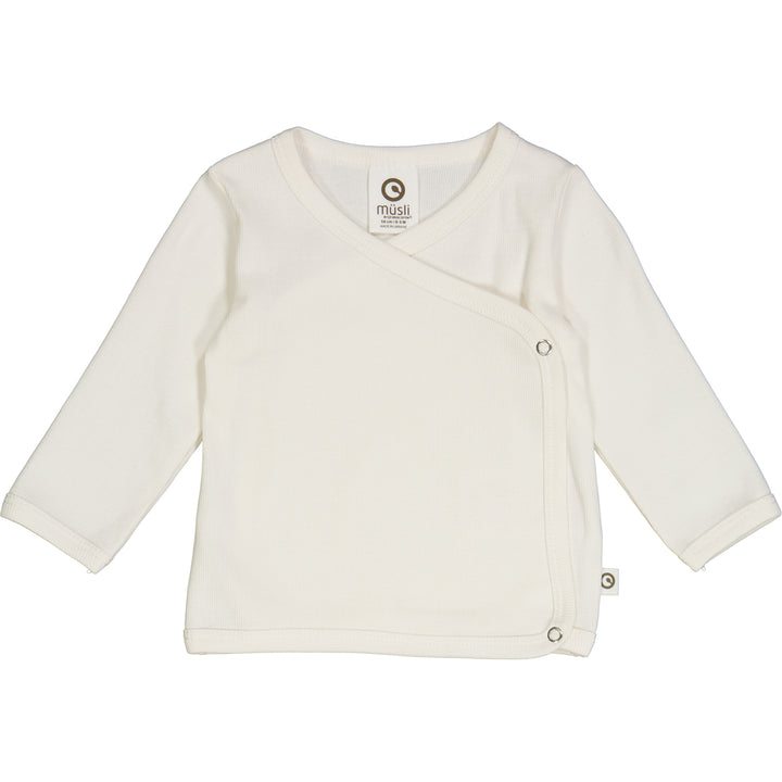 müsli Baby Wickeljacke L_S Tee Balsam cream 011100100