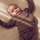 müsli Baby Wickeljacke aus Merinowolle L_S Tee Walnut melange 821000012
