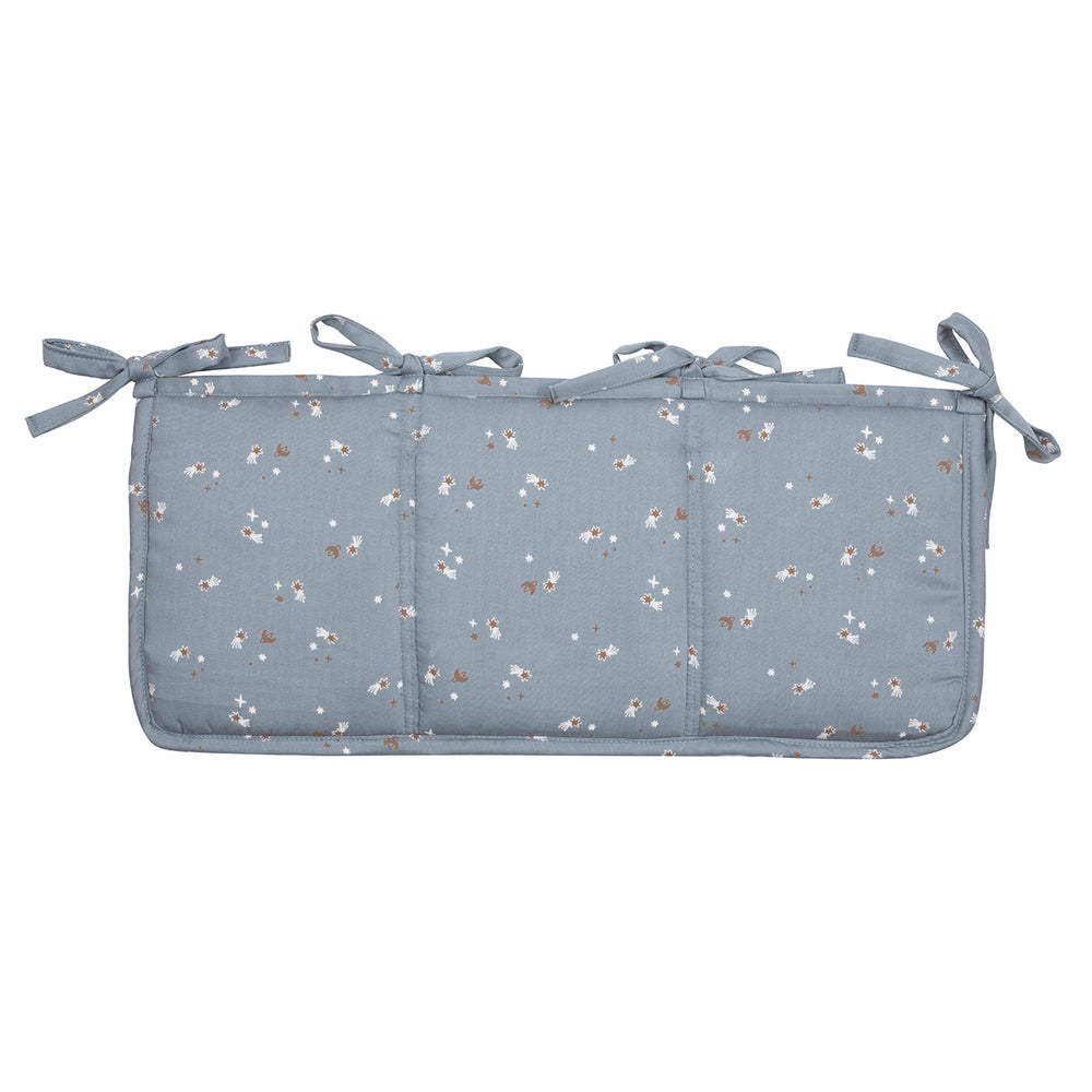müsli Babybettorganizer Nursery Jasmin blue/ Balsam cream/ Walnut 690000318