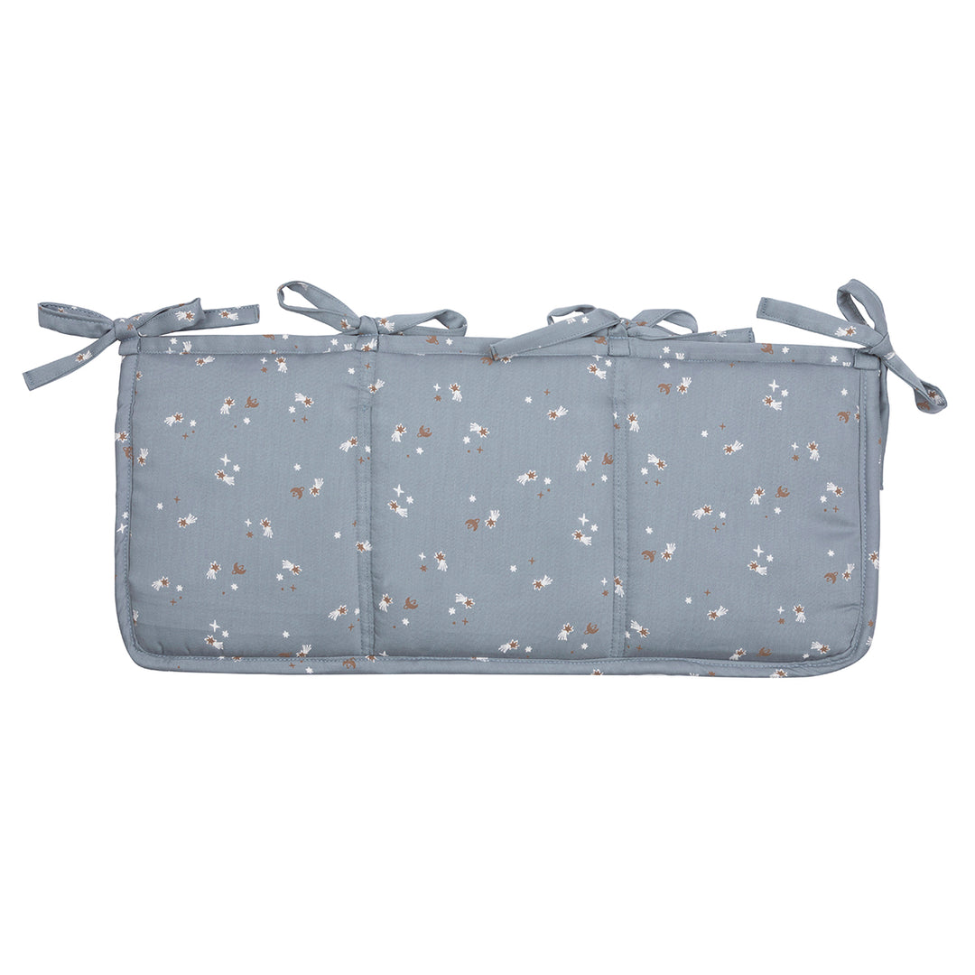 müsli Babybettorganizer Nursery Jasmin blue/ Balsam cream/ Walnut 690000318