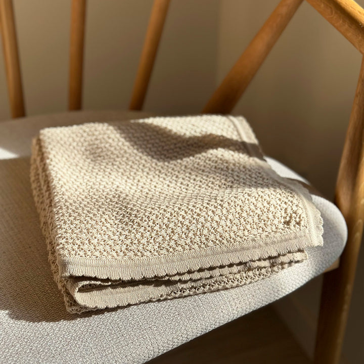 müsli Babydecke Bed Linen & Blankets Oat 013040401
