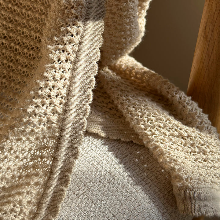müsli Babydecke Bed Linen & Blankets Oat 013040401