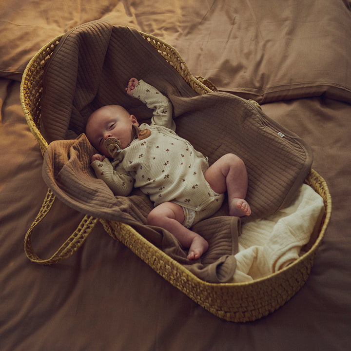 müsli Babydecke Bed Linen & Blankets Walnut 017080802
