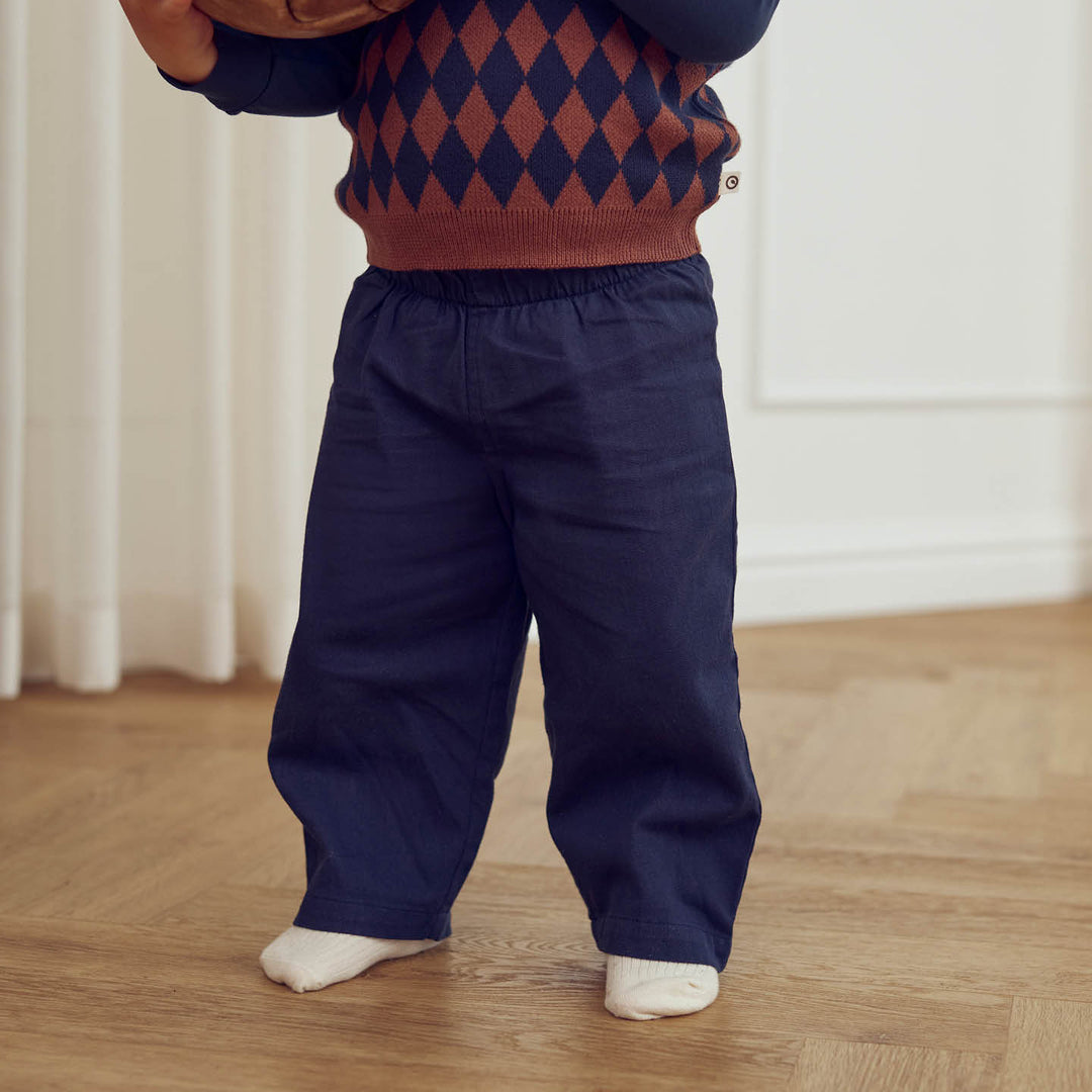 müsli Babyhose Pants Night blue 019402301