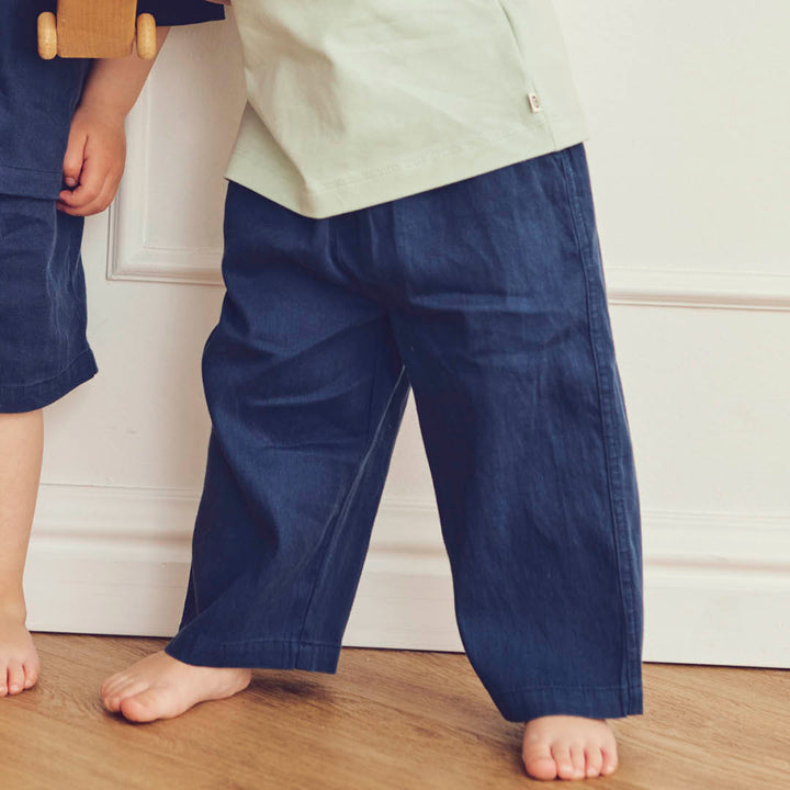 müsli Babyhose Pants Navy 019403101