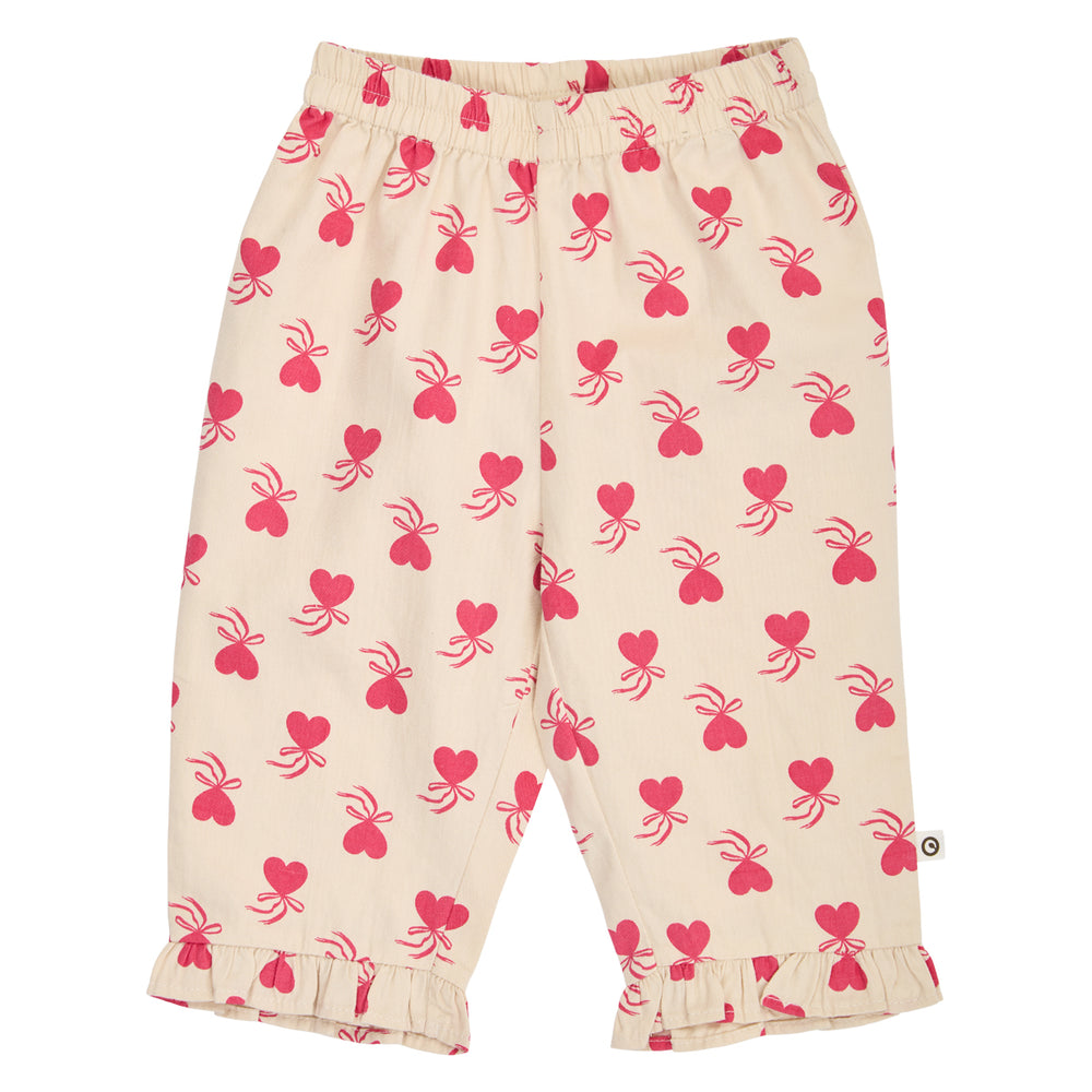 müsli Babyhose Pants Oak/ Rouge red 690000340