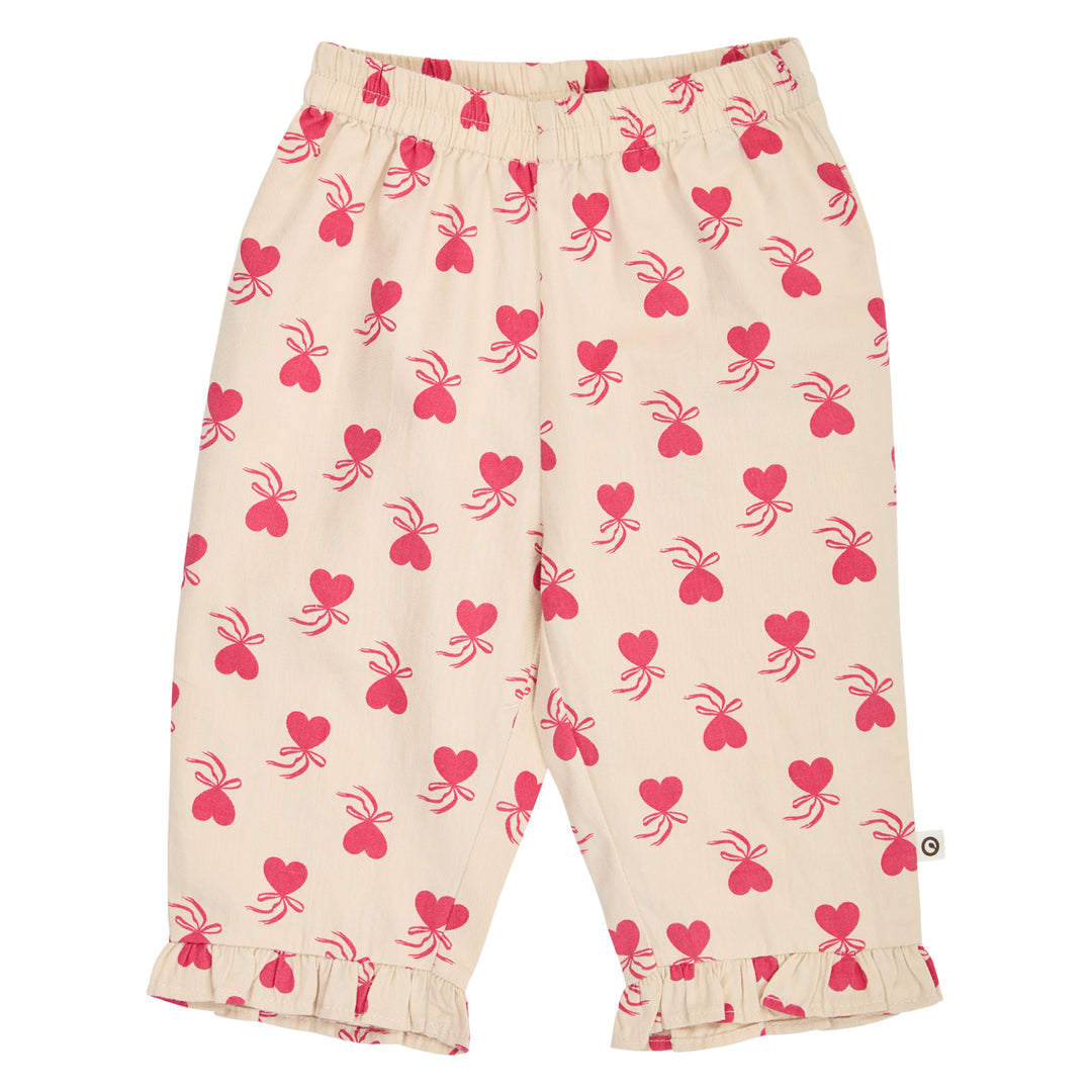 müsli Babyhose Pants Oak/ Rouge red 690000340