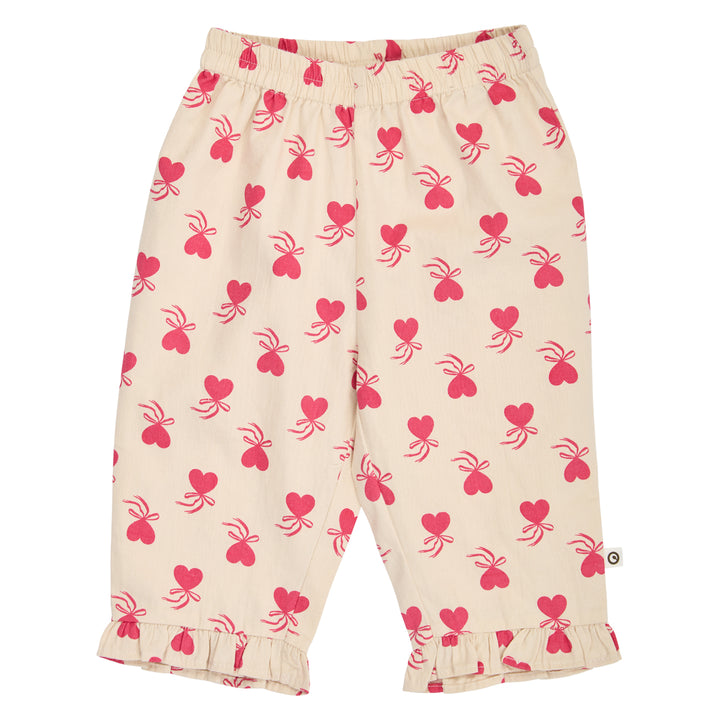 müsli Babyhose Pants Oak/ Rouge red 690000340