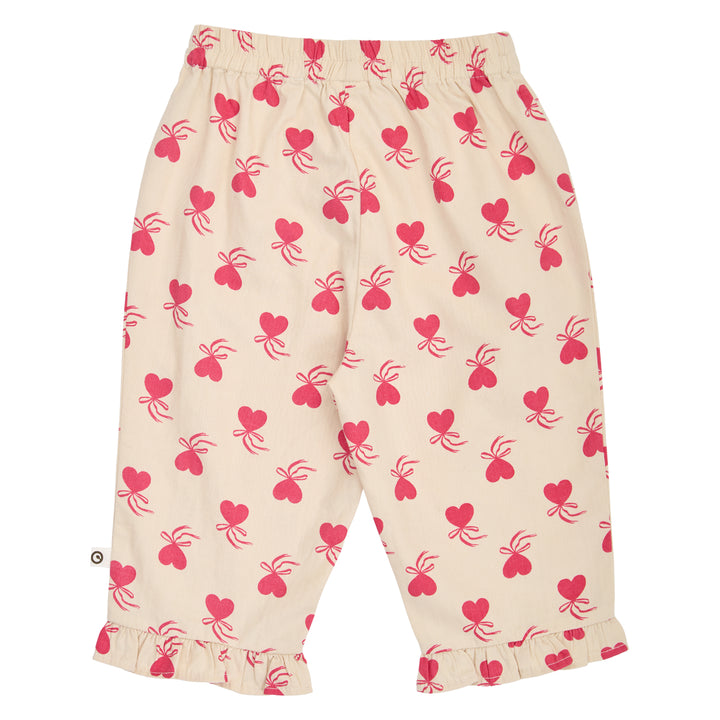 müsli Babyhose Pants Oak/ Rouge red 690000340