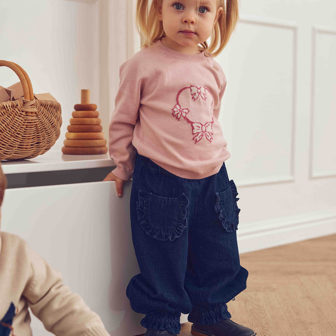müsli Babyhose Pants Denim navy 763001300