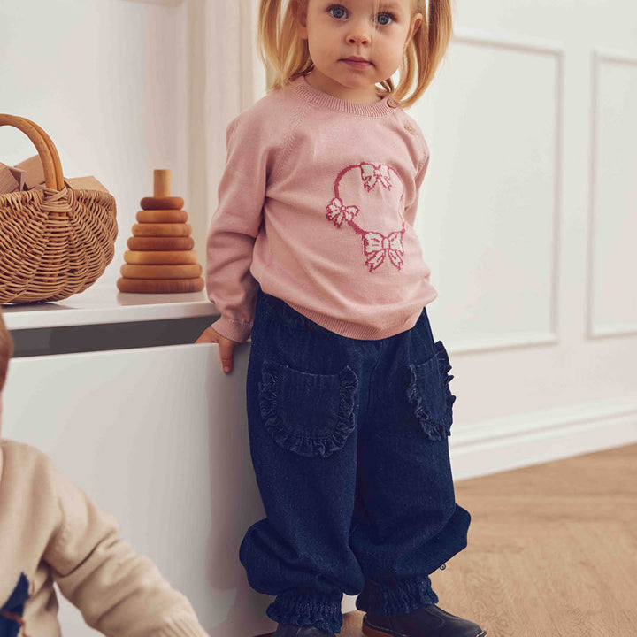müsli Babyhose Pants Denim navy 763001300