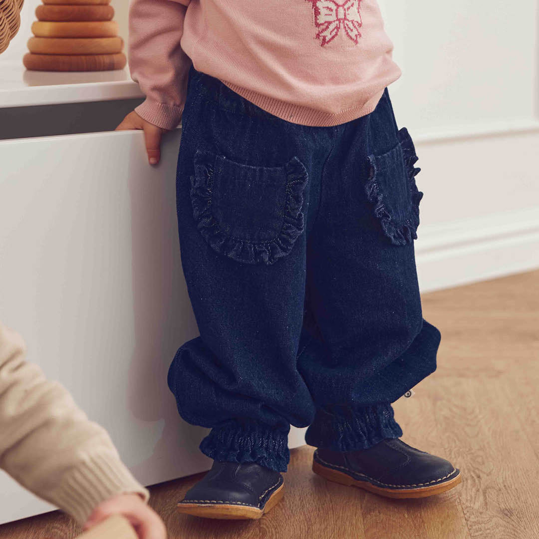 müsli Babyhose Pants Denim navy 763001300