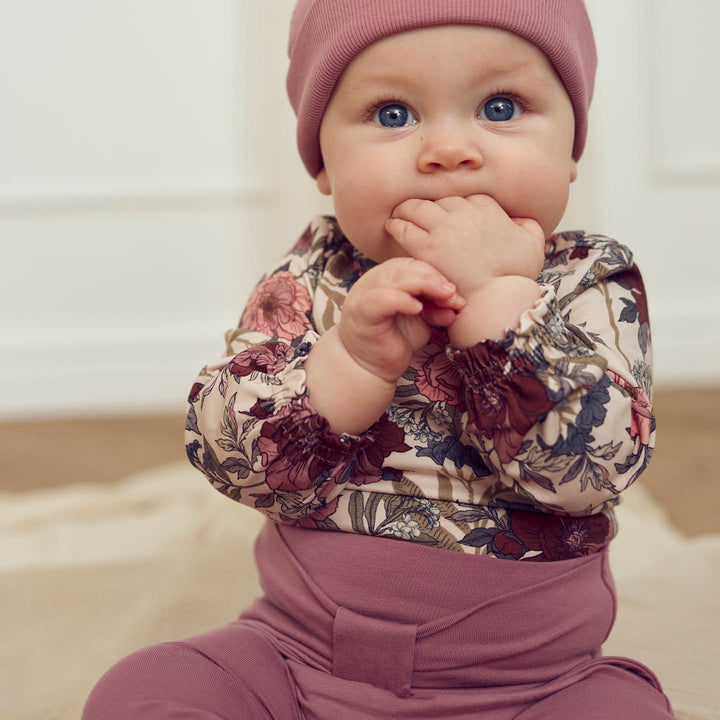 müsli Babyhose Pants Nostalgia Rose/ Stormy Blue 690000286