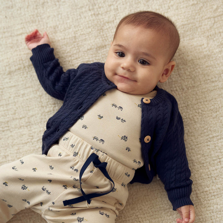 müsli Babyhose Pants Oak/ Moss/ Stormy blue 690000262