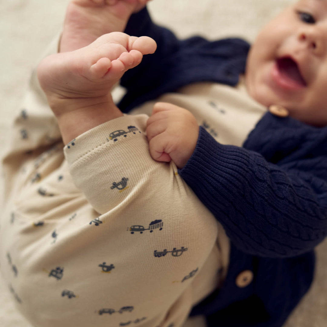 müsli Babyhose Pants Oak/ Moss/ Stormy blue 690000262