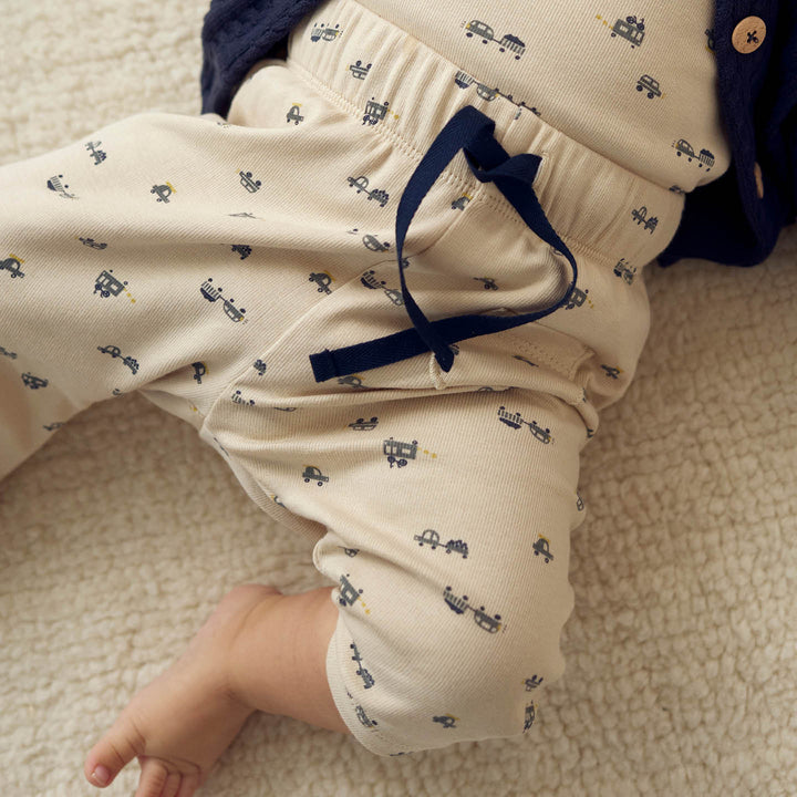 müsli Babyhose Pants Oak/ Moss/ Stormy blue 690000262