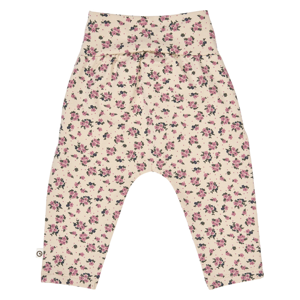 müsli Babyhose Pants Oak/ Nostalgia rose/ Deep green 690000261