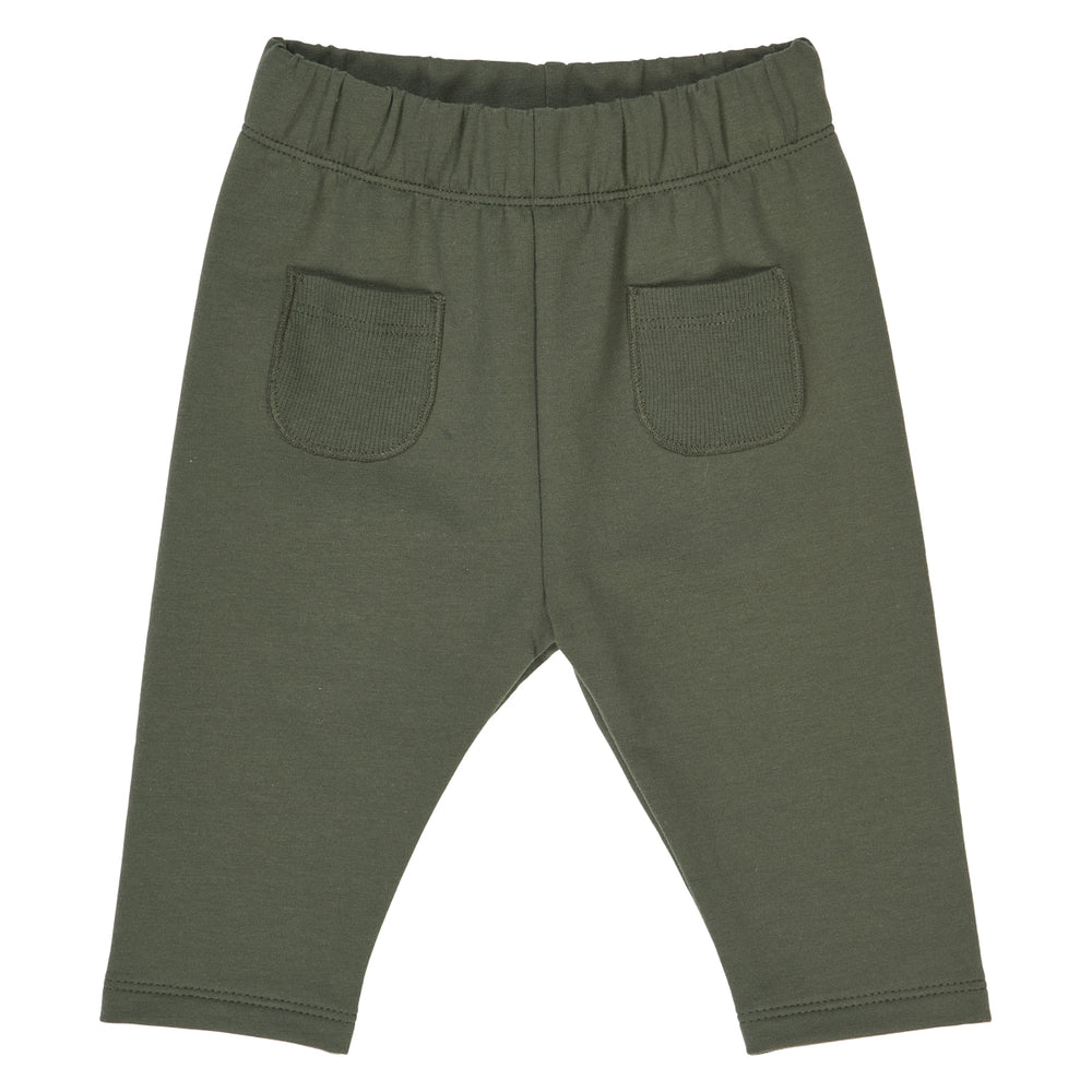 müsli Babyhose Pants Deep green 019040401