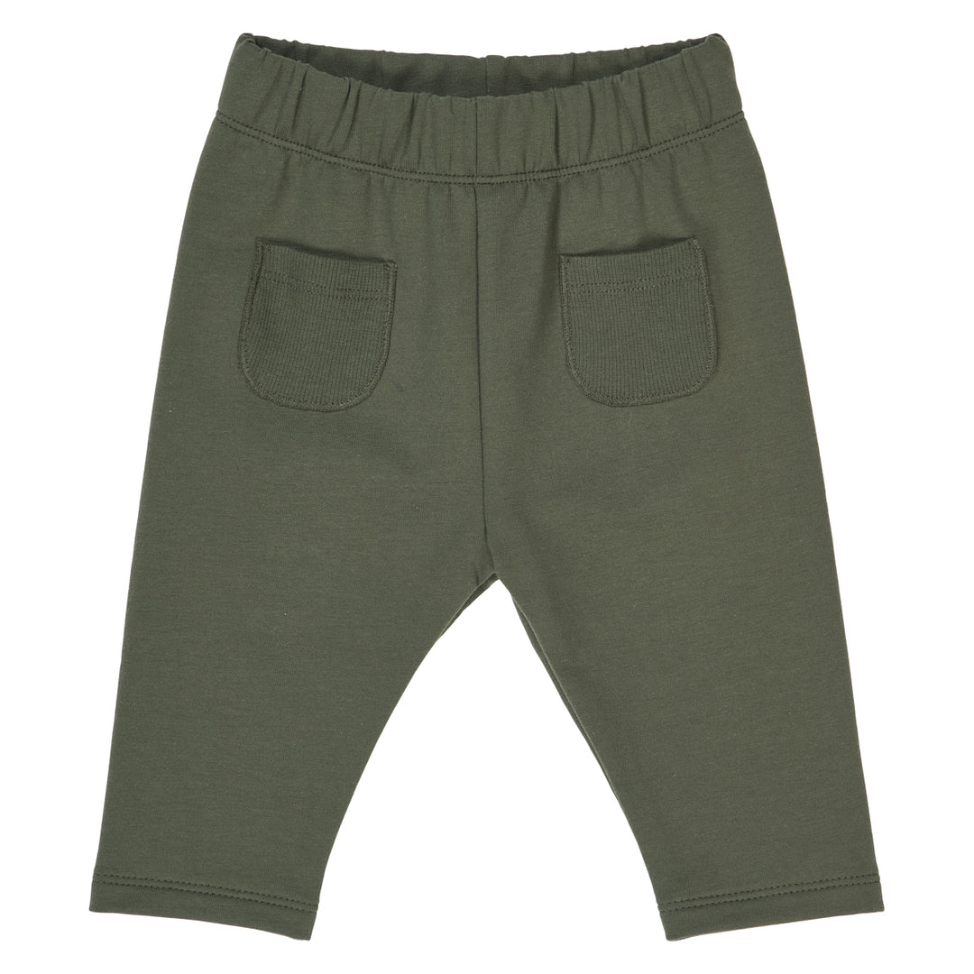 müsli Babyhose Pants Deep green 019040401