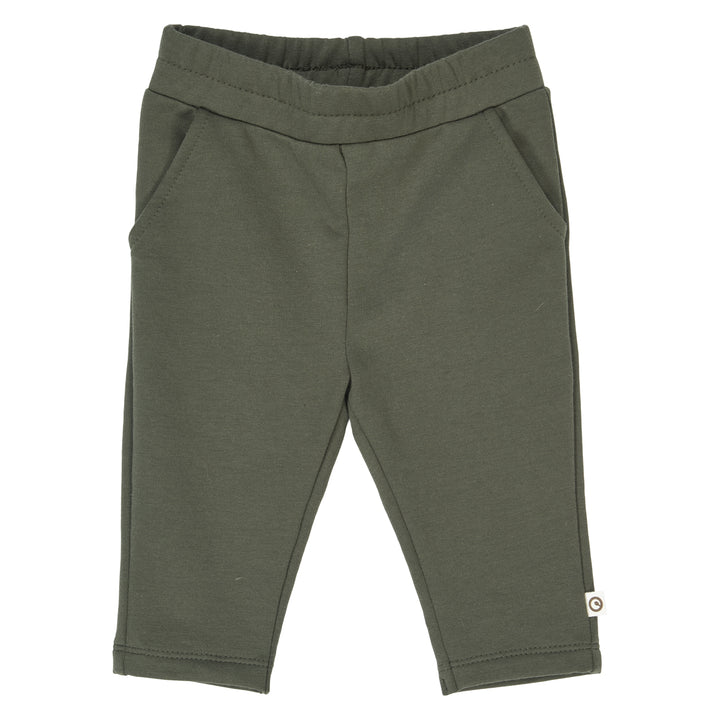 müsli Babyhose Pants Deep green 019040401