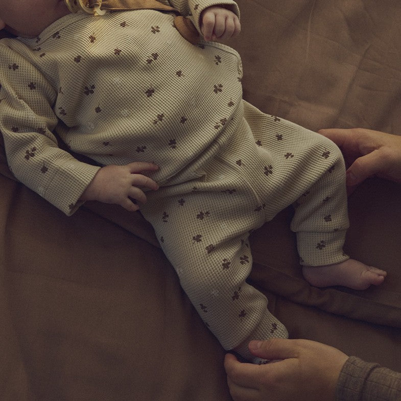 müsli Babyhose Pants Oat/ Balsam cream/ Walnut 690000344