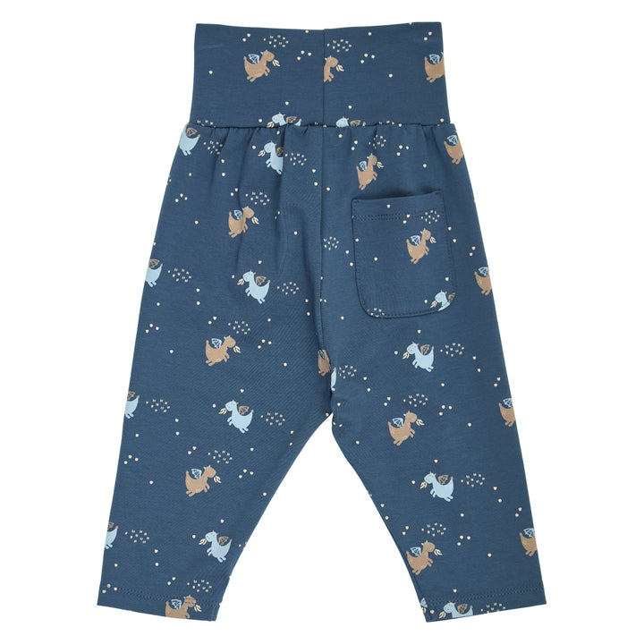müsli Babyhose Pants Navy/ Soft blue/ Walnut 690000336