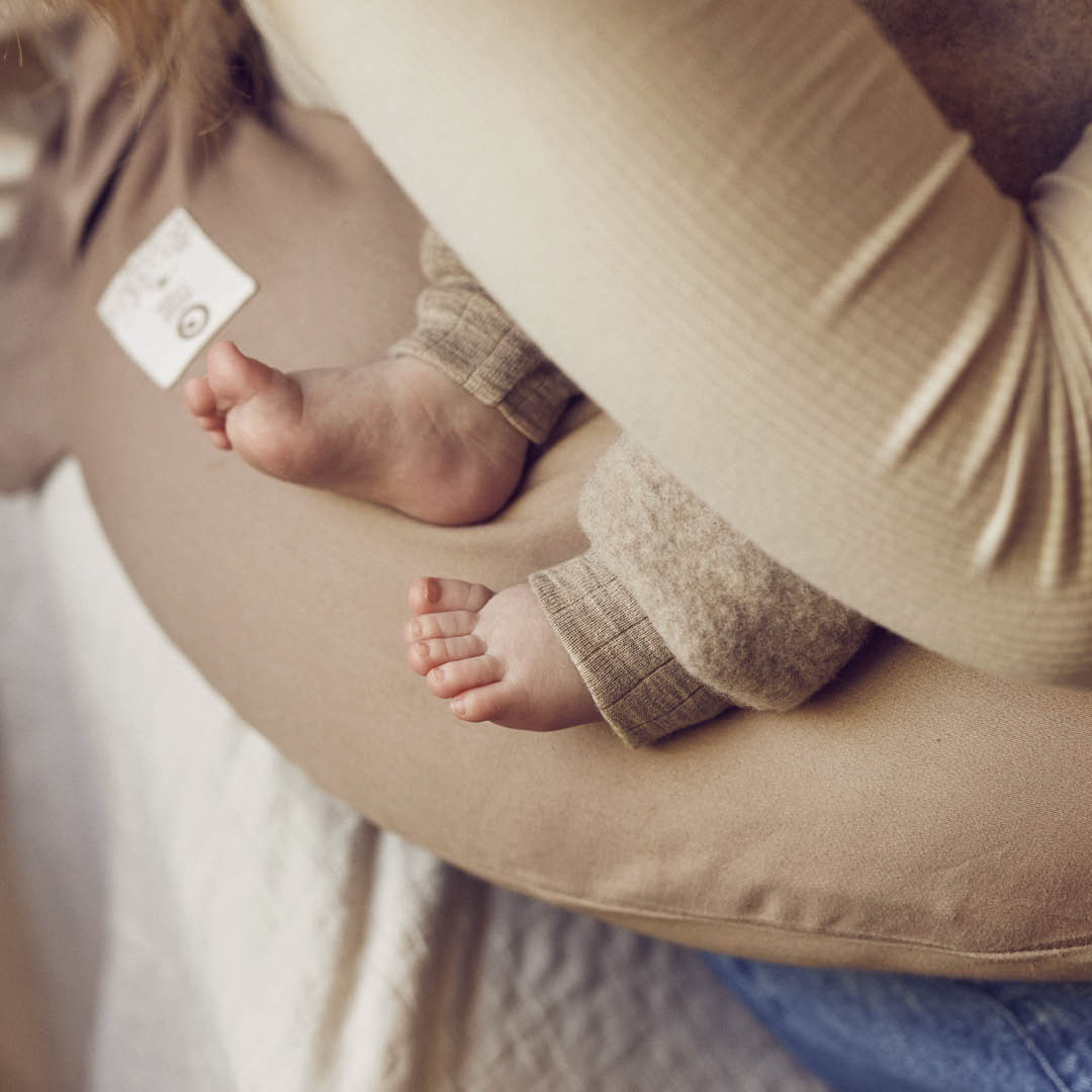 müsli Babyhose aus Merinowolle Pants Balsam melange 821000011