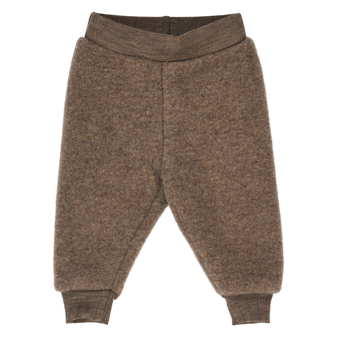 müsli Babyhose aus Merinowolle Pants Walnut melange 821000012