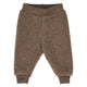 müsli Babyhose aus Merinowolle Pants Walnut melange 821000012
