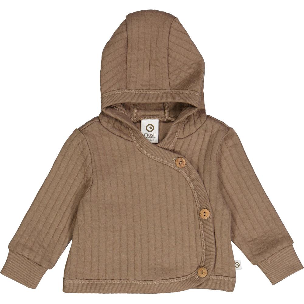 müsli Babyjacke Cardigan Walnut 017080802