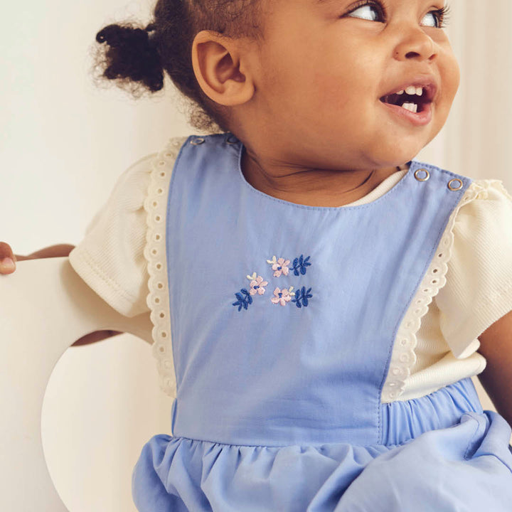 müsli Babykleid Dress Shell blue 016392901