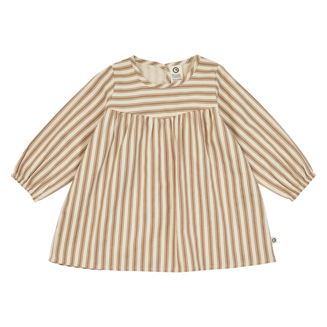 müsli Babylangarmkleid Dress Oak/ Walnut 690000338