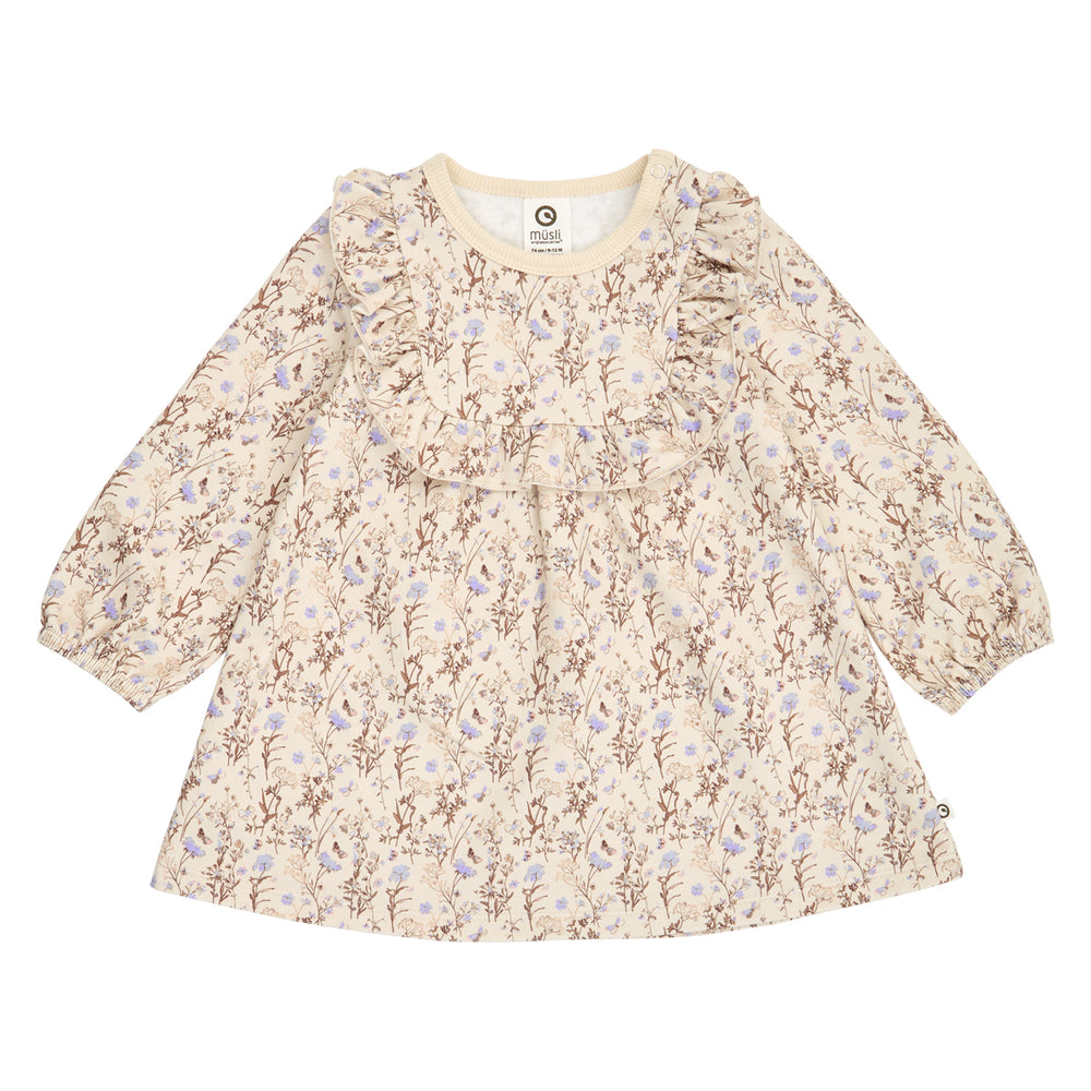 müsli Babylangarmkleid Dress Oak/ Walnut/ Mauve 690000329