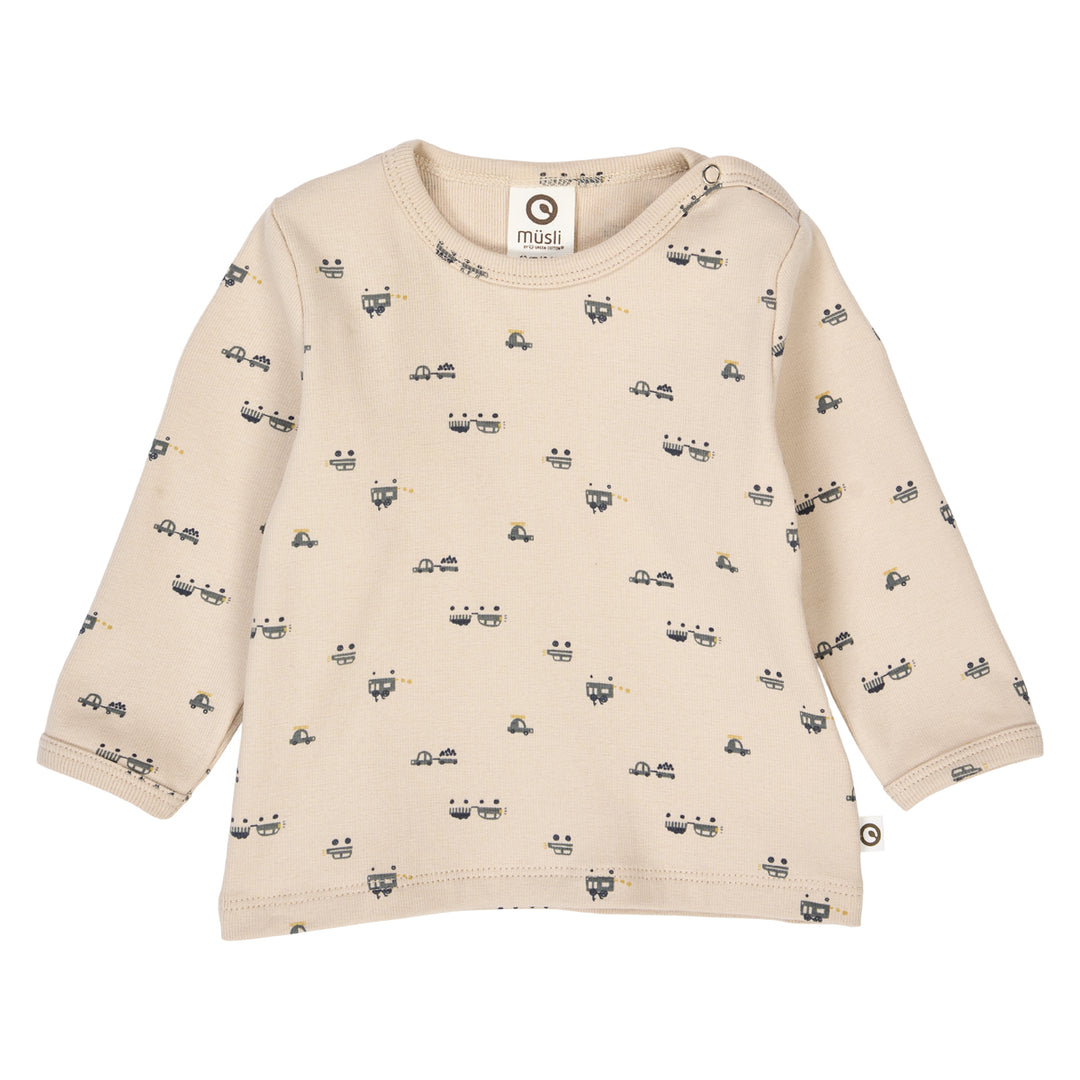 müsli Babylangarmshirt L_S Tee Oak/ Moss/ Stormy blue 690000262