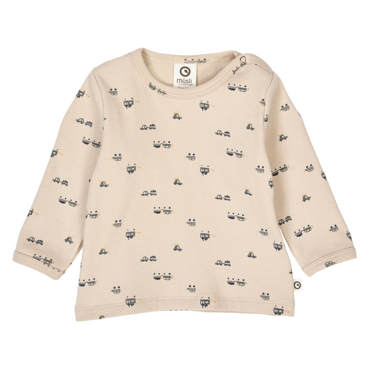 müsli Babylangarmshirt L_S Tee Oak/ Moss/ Stormy blue 690000262