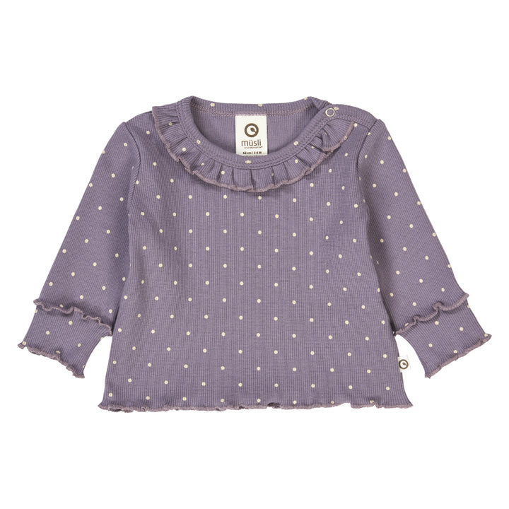 müsli Babylangarmshirt L_S Tee Lilac fog/ Oak 690000259