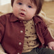 müsli Babylangarmshirt L_S Tee Beige/ Root/ Deep green 690000260