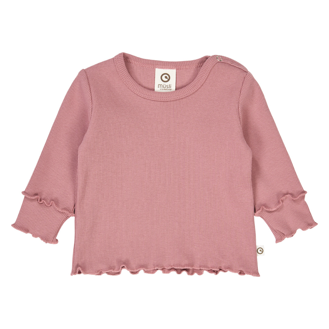 müsli Babylangarmshirt L_S Tee Nostalgia Rose 017151200