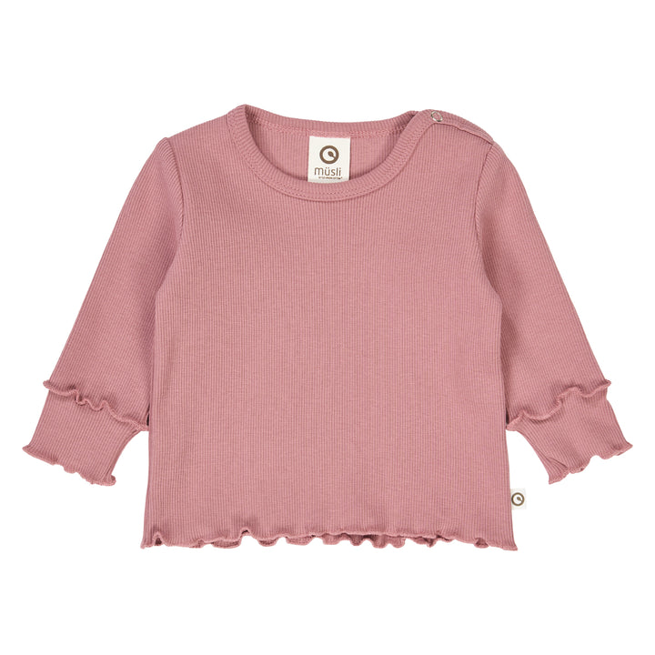 müsli Babylangarmshirt L_S Tee Nostalgia Rose 017151200