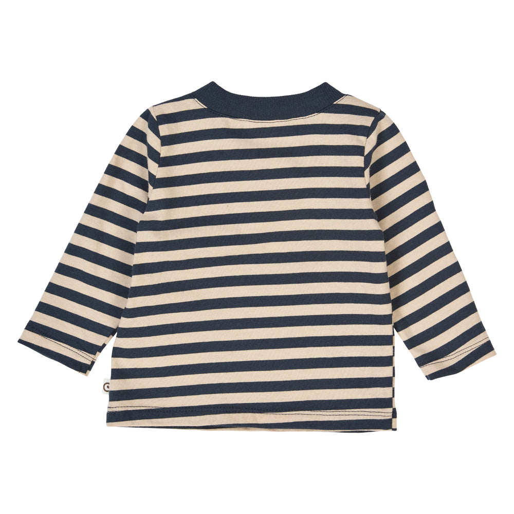 müsli Babylangarmshirt L_S Tee Oak/ Night blue 690000267